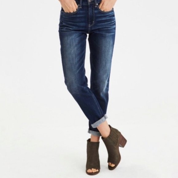 American Eagle Outfitters Denim - American Eagle Outfitters Boy Jean Mid Rise Jeans 100% Cotton Size 12